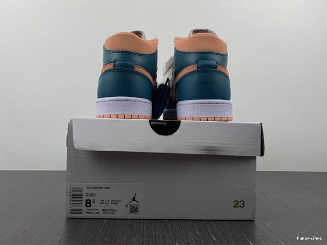 HYPE AllSeason Dark Teal 3713 Green Jordan1 BQ6472- Mid 1029